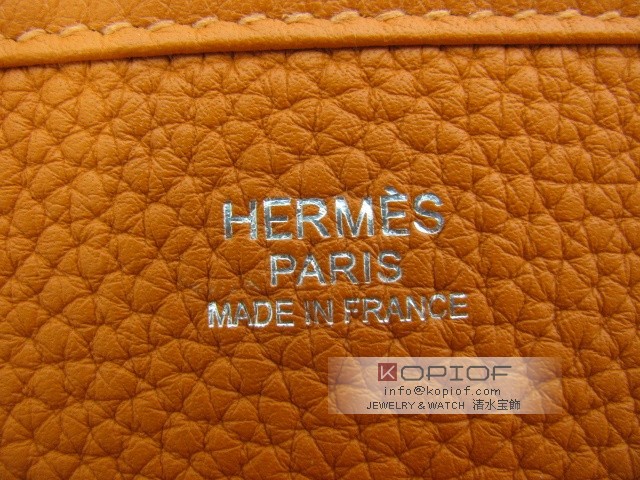 エルメス エヴリン スーパーコピー(トロワ)PM トリヨンクレマンス オレンジ(金具シルバー) her116